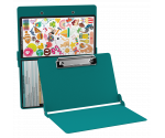 WhiteCoat Clipboard® - Teal Child Life Specialist Edition